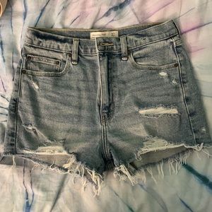 Abercrombie denim shorts